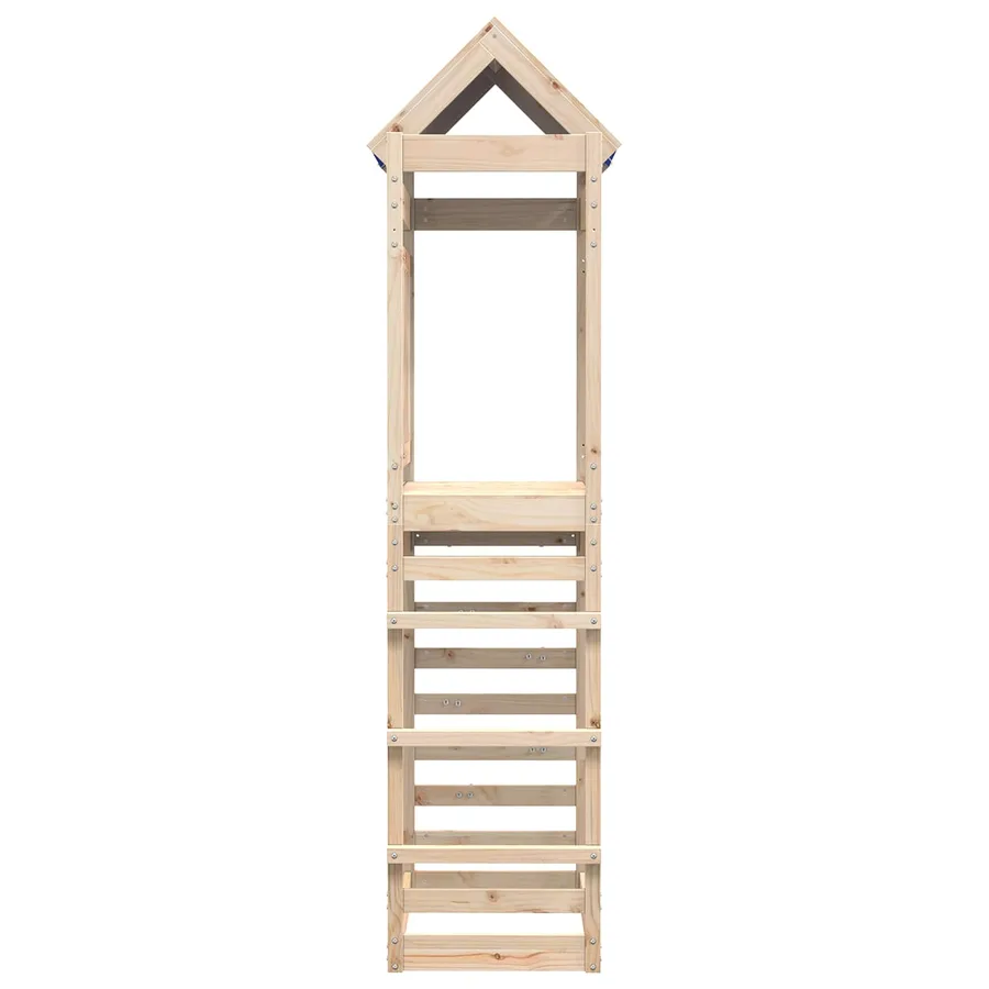 Tour de jeu Marron 85 x 52,5 x 239 cm Pin massif - 3