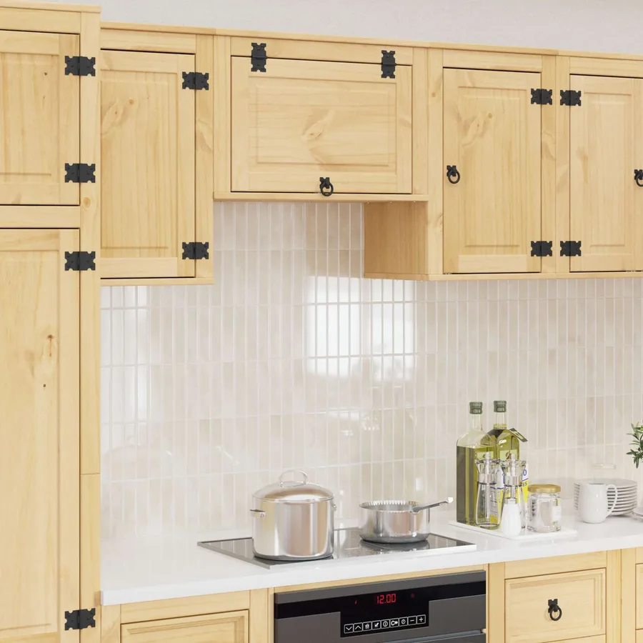 Armoire SKI Brun Miel 60 x 32 x 40 cm Pin massif