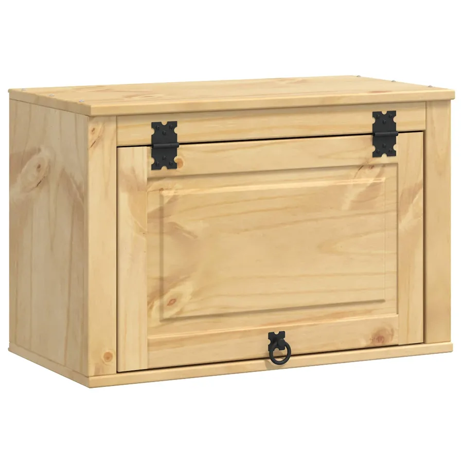 Armoire SKI Brun Miel 60 x 32 x 40 cm Pin massif - 2