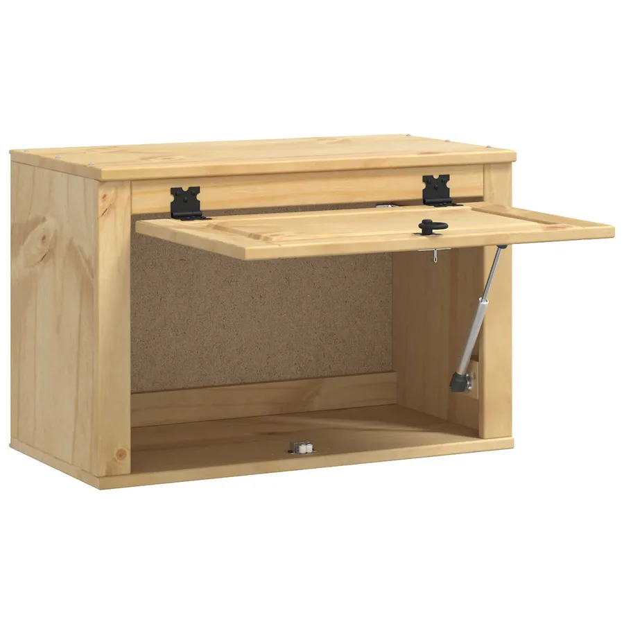 Armoire SKI Brun Miel 60 x 32 x 40 cm Pin massif - 5