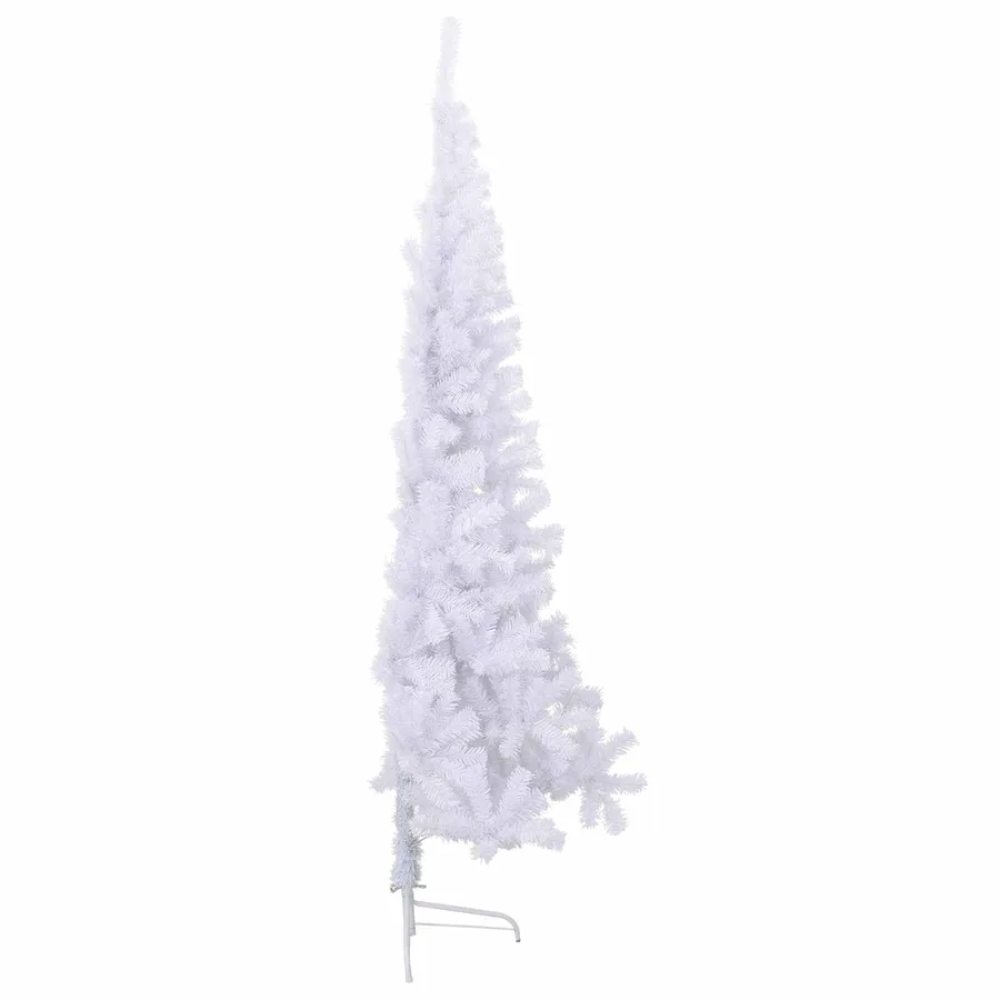 Sapin de Noël artificiel avec 300 LED Blanc 240 cm PVC et Acier - 8