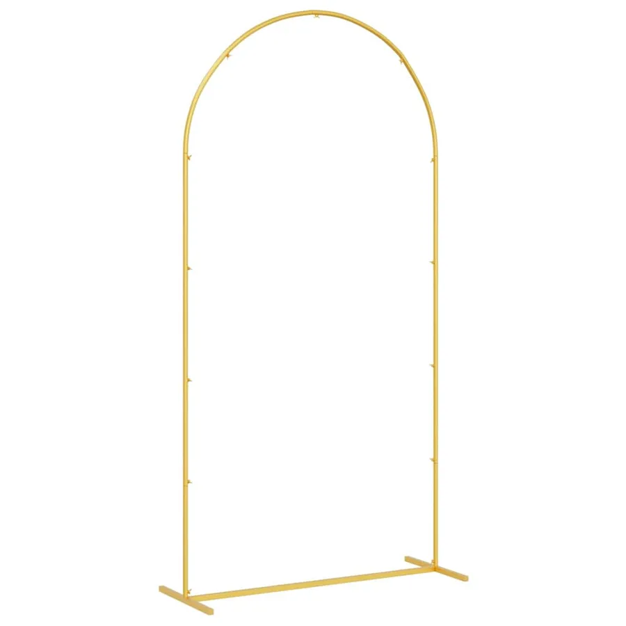 Arche de mariage Doré 100 x 39 x 200 cm Acier - 5