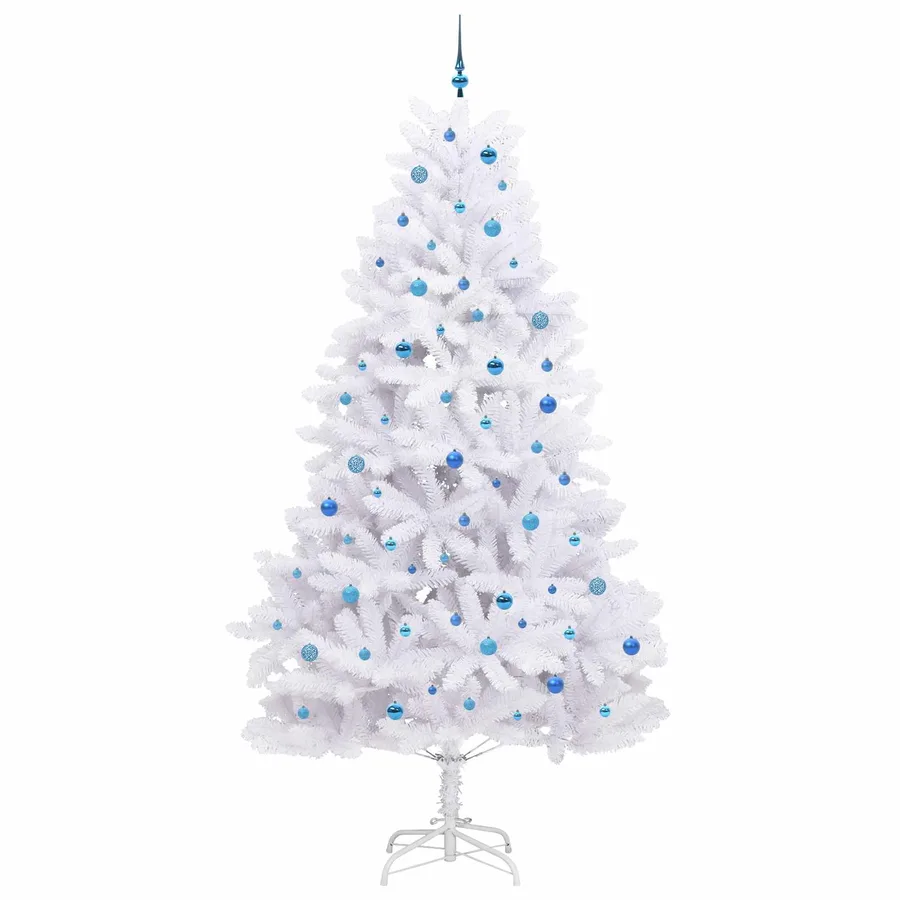 Sapin de Noël Artificiel à Branches Articulées Blanc 270 cm - 4