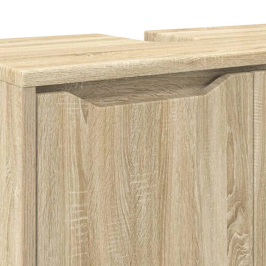 Armoire de lavabo de salle de bain Chêne Sonoma 60 x 30 x 60 cm - 11