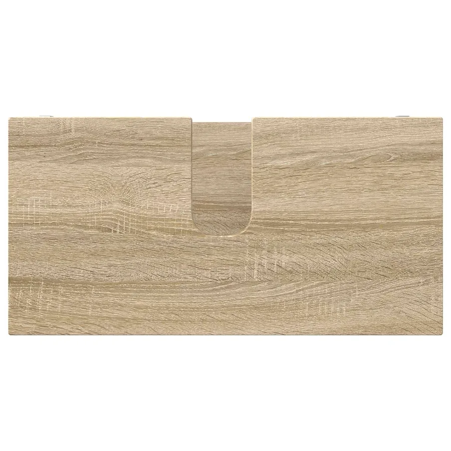 Armoire de lavabo de salle de bain Chêne Sonoma 60 x 30 x 60 cm - 9