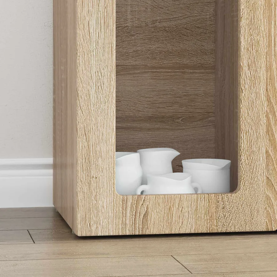 Buffet ELST Chêne Sonoma 59 x 35 x 100,5 cm Bois d'ingénierie - 5