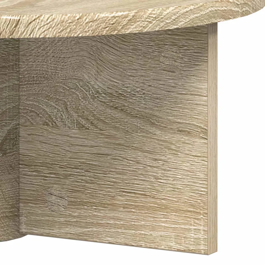 Étagère Murale Montage mural 2 pcs Chêne Sonoma 38 x 19 x 19 cm - 10