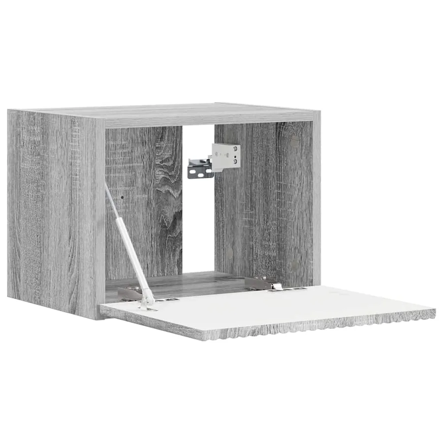 Meuble TV mural Gris Sonoma 39 x 31 x 29,5 cm Bois d'ingénierie - 5
