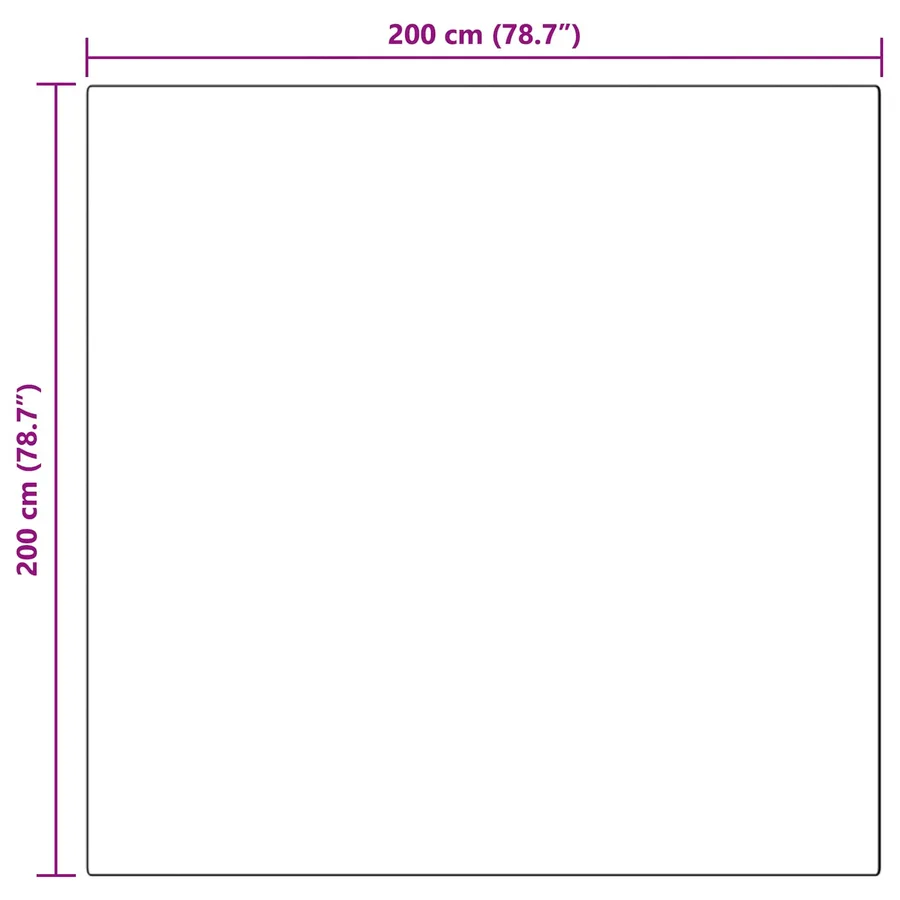 Tapis antidérapant en fausse de lapin OLITE Anthracite - 10