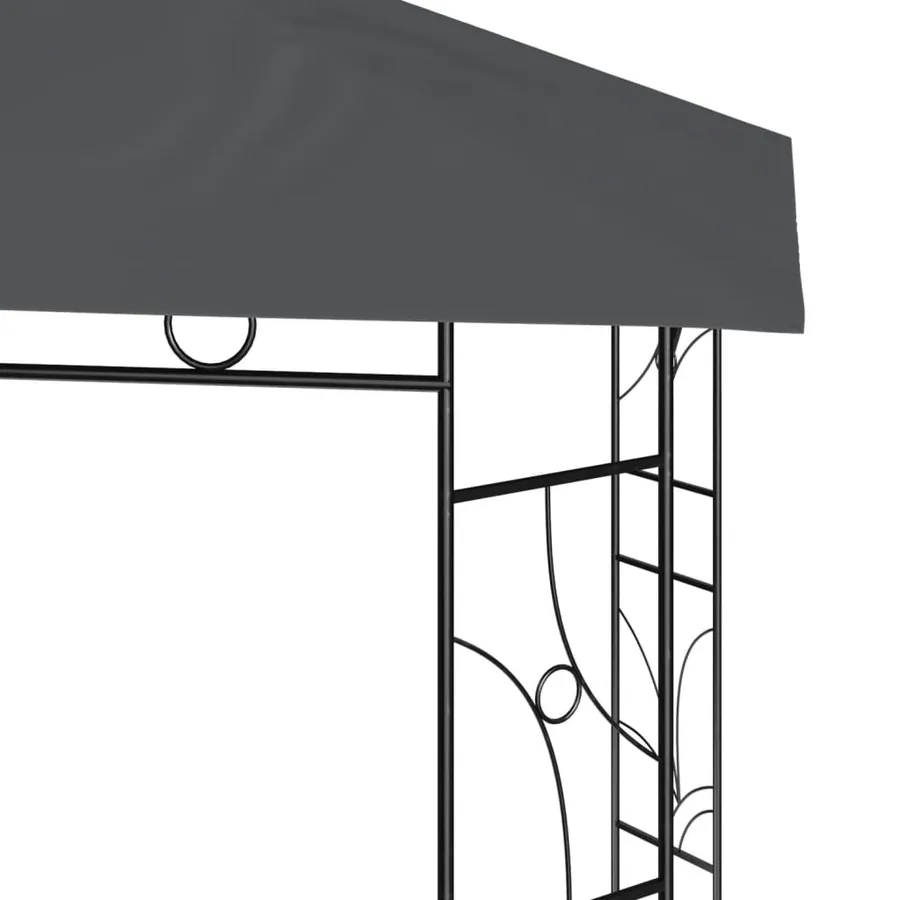 Belvédère 3x3x2,7 m Anthracite 160 g/m² - 3