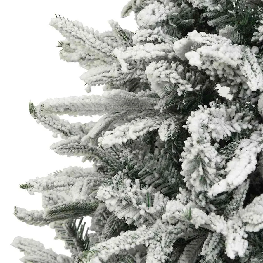 Arbre de Noël artificiel pré-éclairé avec ensemble de boules - 10