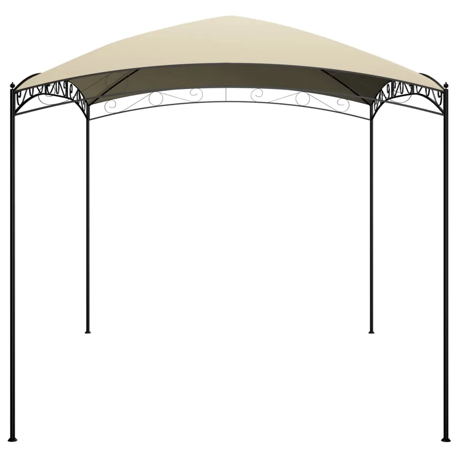 Belvédère 3x4x2,65 m Crème 180 g/m² - 3