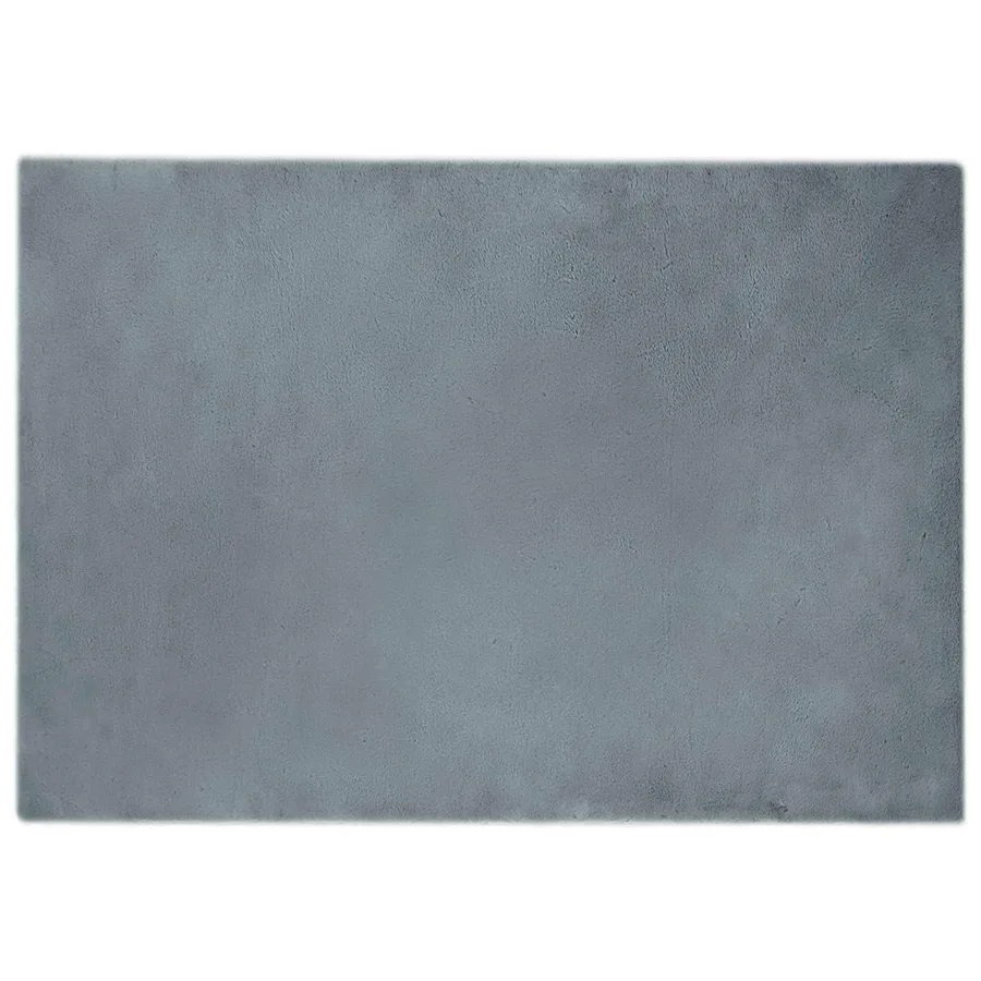 Tapis antidérapant en fausse de lapin OLITE Anthracite - 2