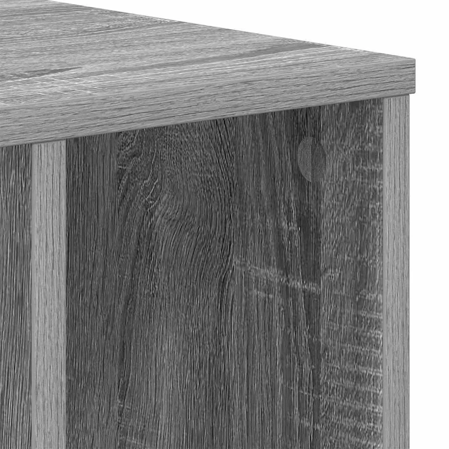 Table d'appoint 2 pcs Gris Sonoma 37 x 32 x 40 cm - 9