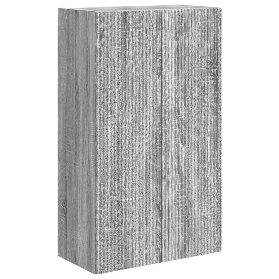 Meuble TV mural Montage mural Gris Sonoma 59,5 x 31 x 100 cm - 2