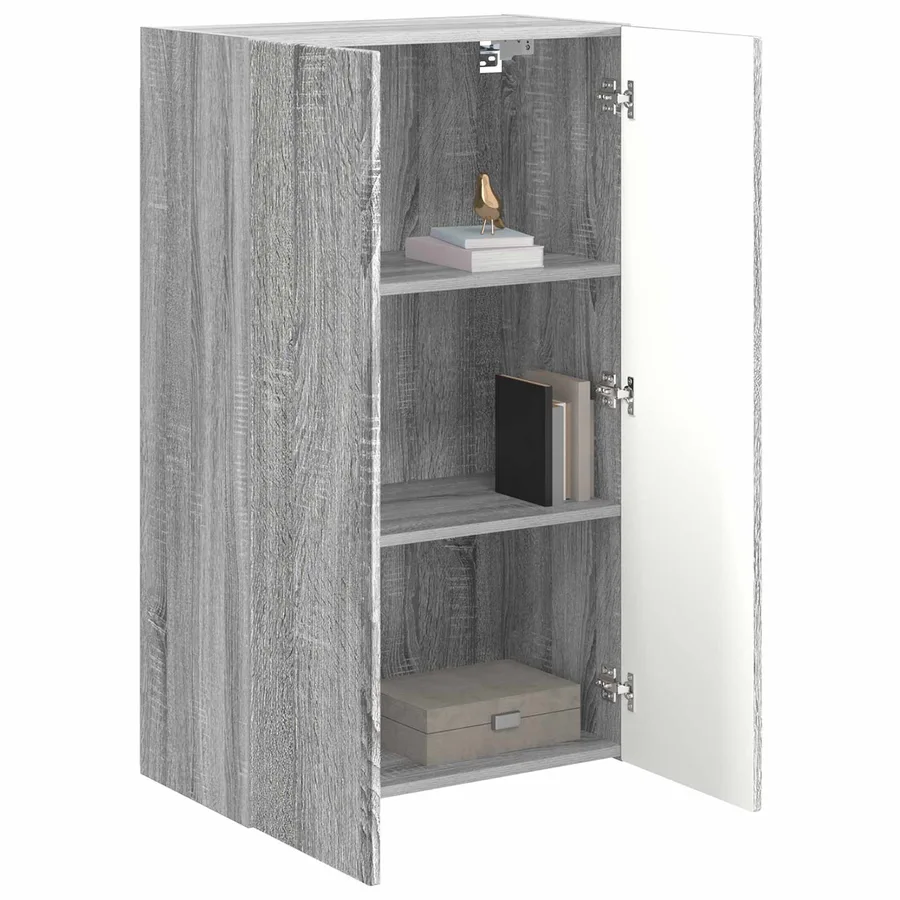 Meuble TV mural Montage mural Gris Sonoma 59,5 x 31 x 100 cm - 3