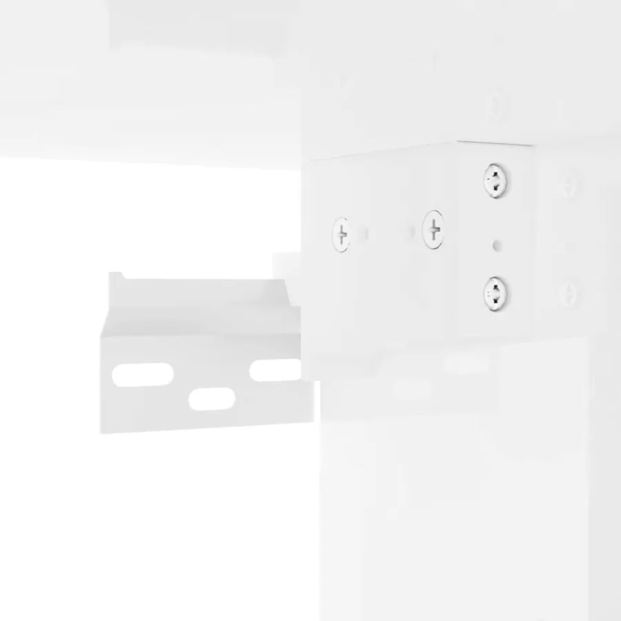 Meuble TV mural 2 pcs Blanc Brillant 30 x 31 x 40 cm - 12