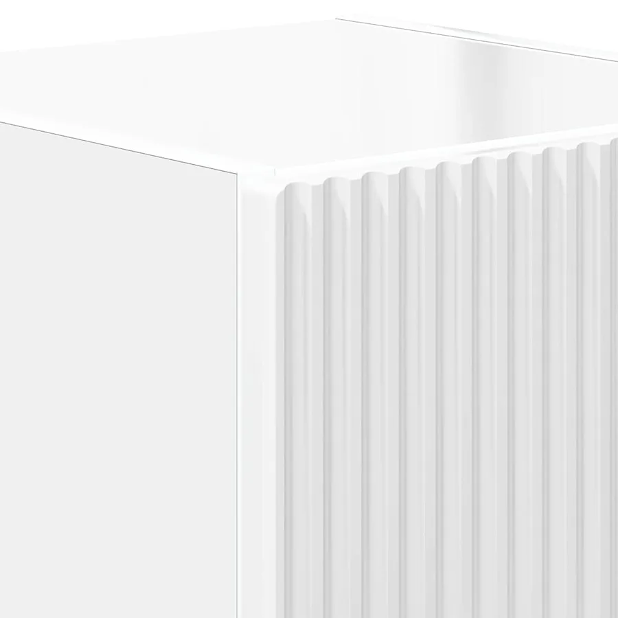 Meuble TV mural 2 pcs Blanc Brillant 30 x 31 x 40 cm - 8