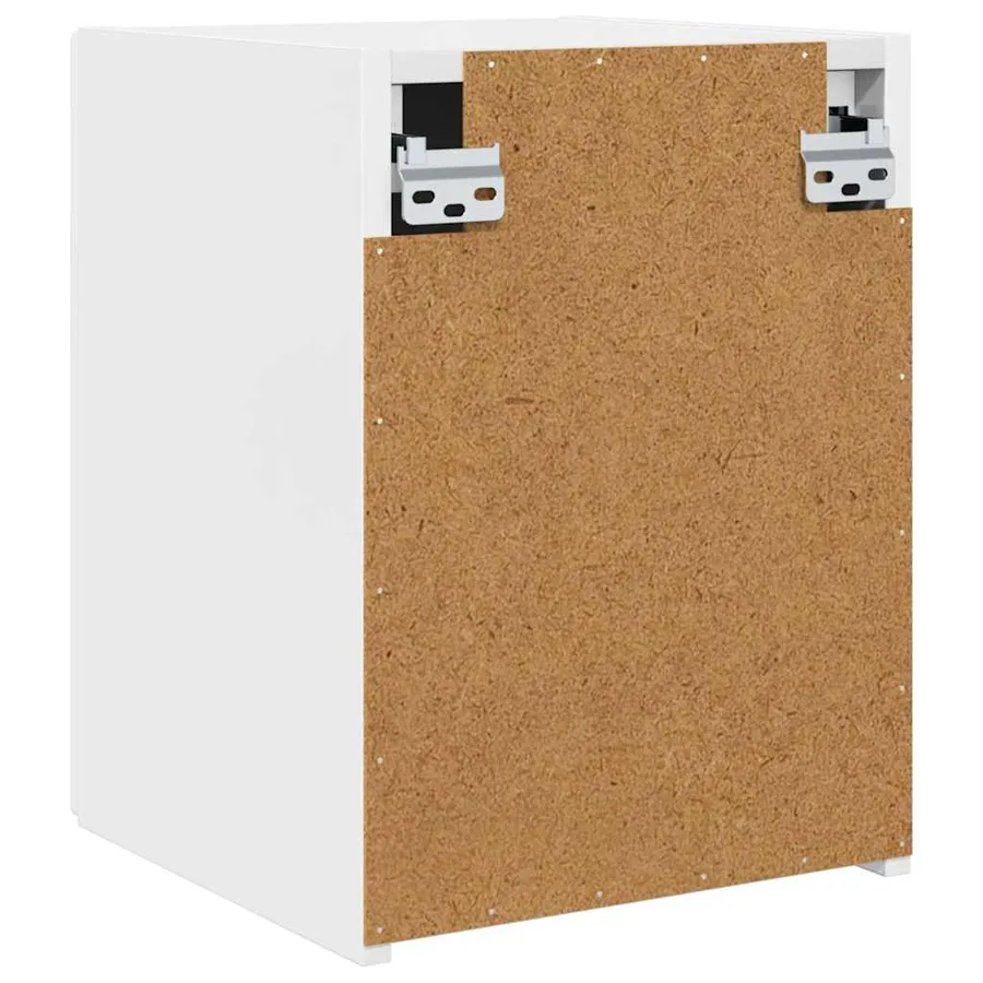 Meuble TV mural 2 pcs Blanc Brillant 30 x 31 x 40 cm - 9