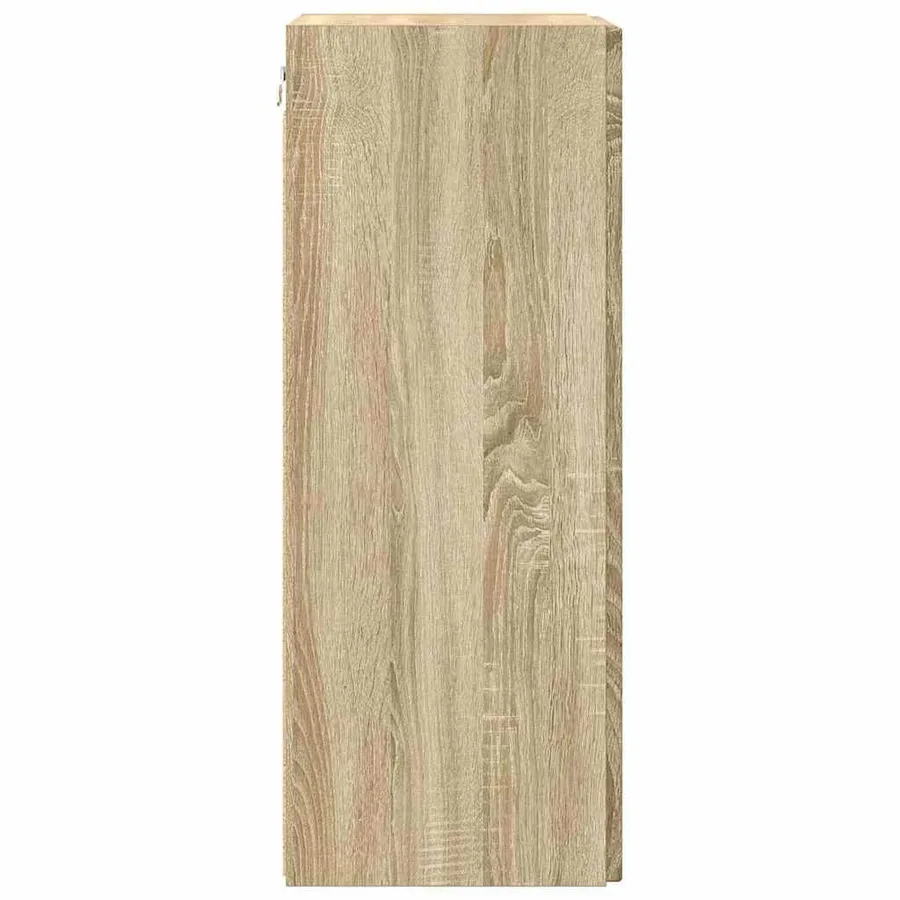 Meuble TV mural Sonoma 30 x 31 x 80 cm Bois d'ingénierie - 7