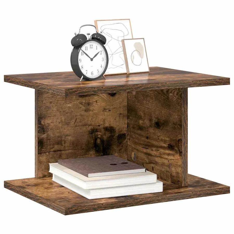 Table de chevet 2 pcs Chêne fumé 40 x 30 x 25 cm - 3