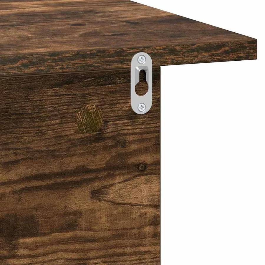 Table de chevet 2 pcs Chêne fumé 40 x 30 x 25 cm - 8