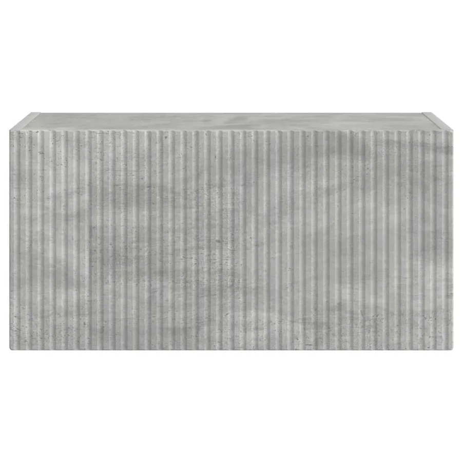 Meuble TV mural Béton 60 x 31 x 29,5 cm Bois d'ingénierie - 6