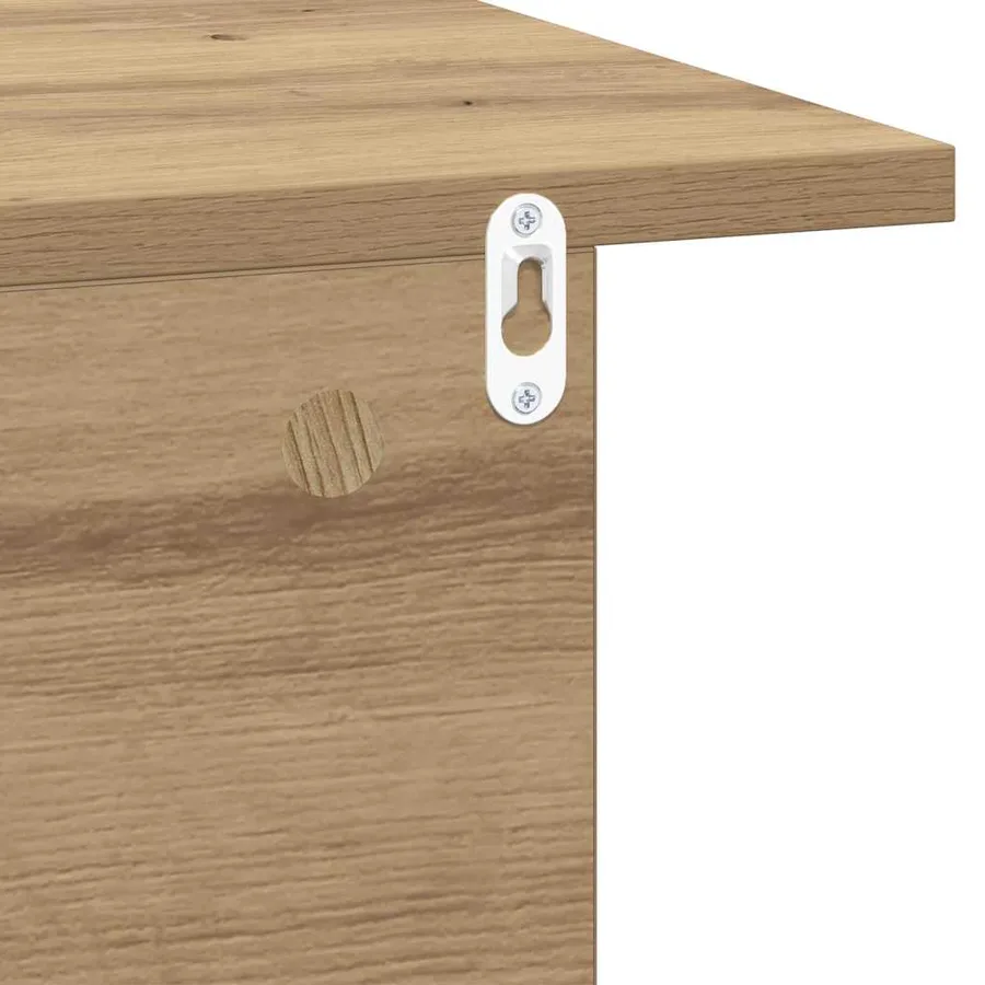 Table de chevet Chêne artisanal 40 x 30 x 25 cm - 9