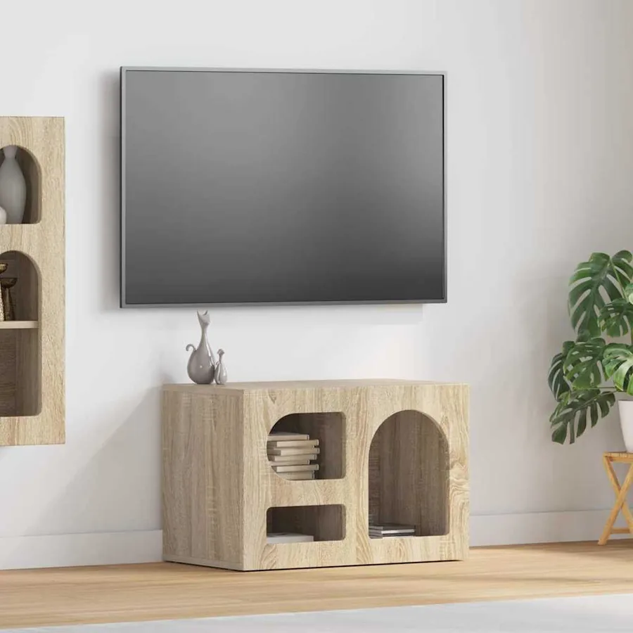 Meuble TV ELST 60 x 35 x 40 cm Chêne Sonoma Bois d'ingénierie
