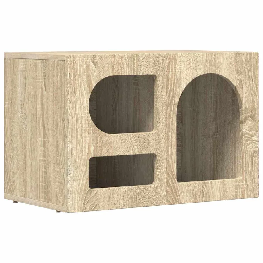 Meuble TV ELST 60 x 35 x 40 cm Chêne Sonoma Bois d'ingénierie - 2
