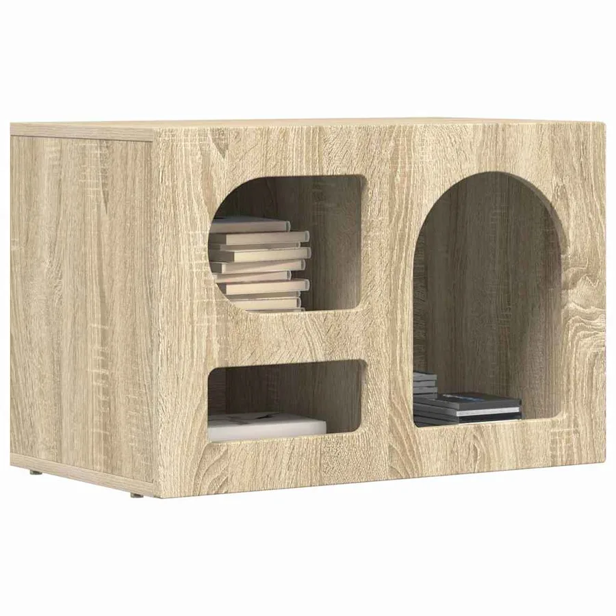 Meuble TV ELST 60 x 35 x 40 cm Chêne Sonoma Bois d'ingénierie - 3