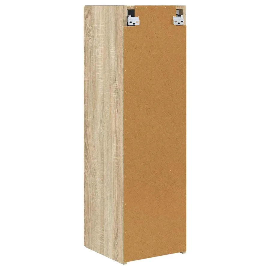 Meuble TV mural 2 pcs Sonoma 30 x 31 x 100 cm Bois d'ingénierie - 9