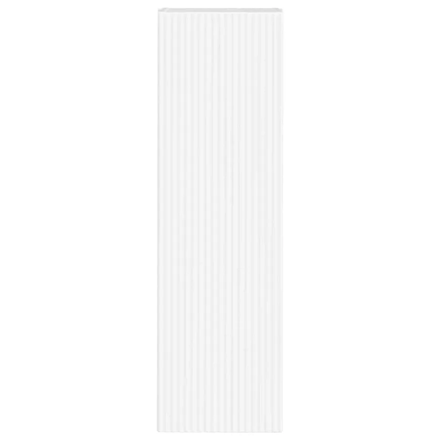 Meuble TV mural Blanc 30 x 31 x 100 cm Bois d'ingénierie - 6