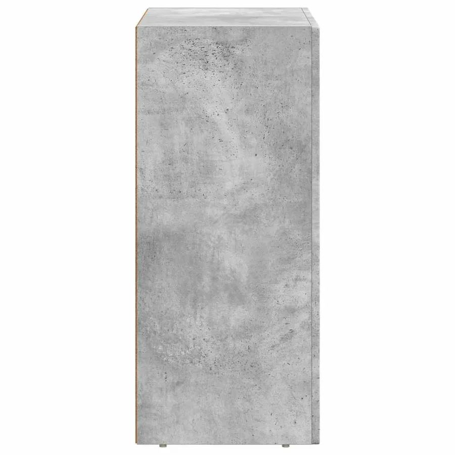 Buffet ELST Gris béton 59 x 35 x 80,5 cm Bois d'ingénierie - 7