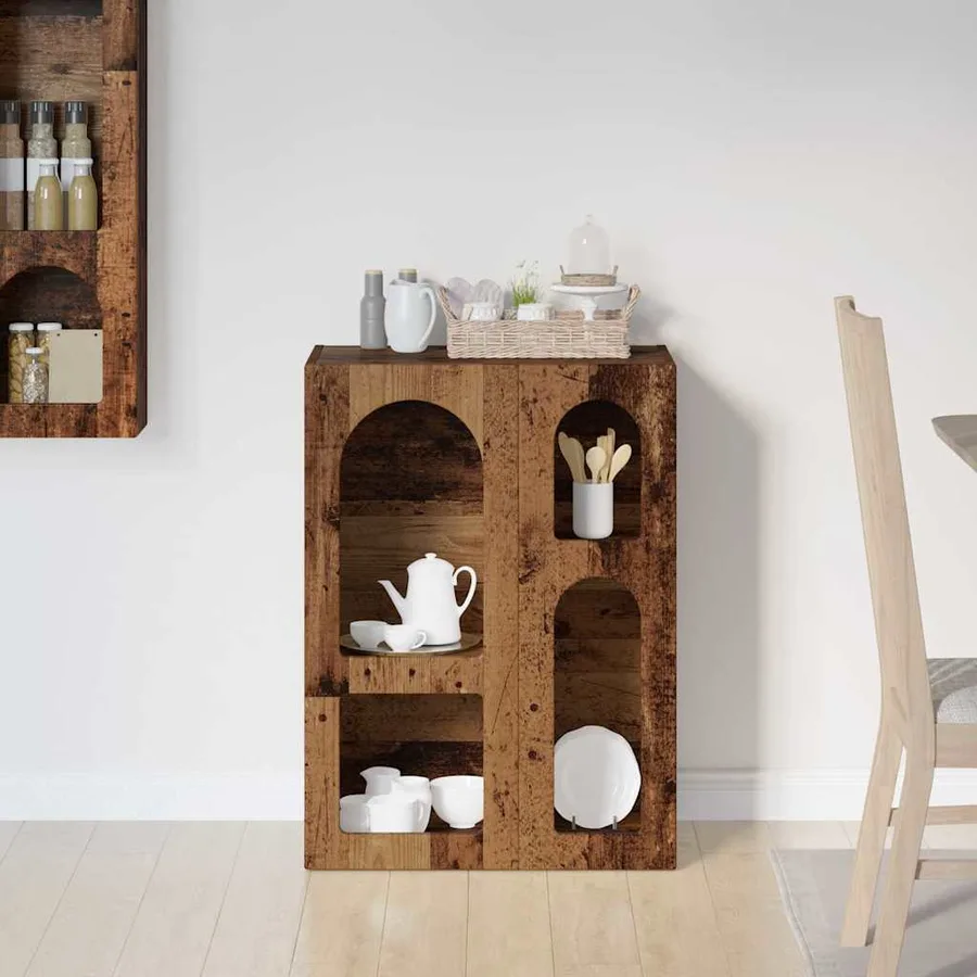 Buffet ELST Bois ancien 59 x 35 x 80,5 cm Bois d'ingénierie - 4