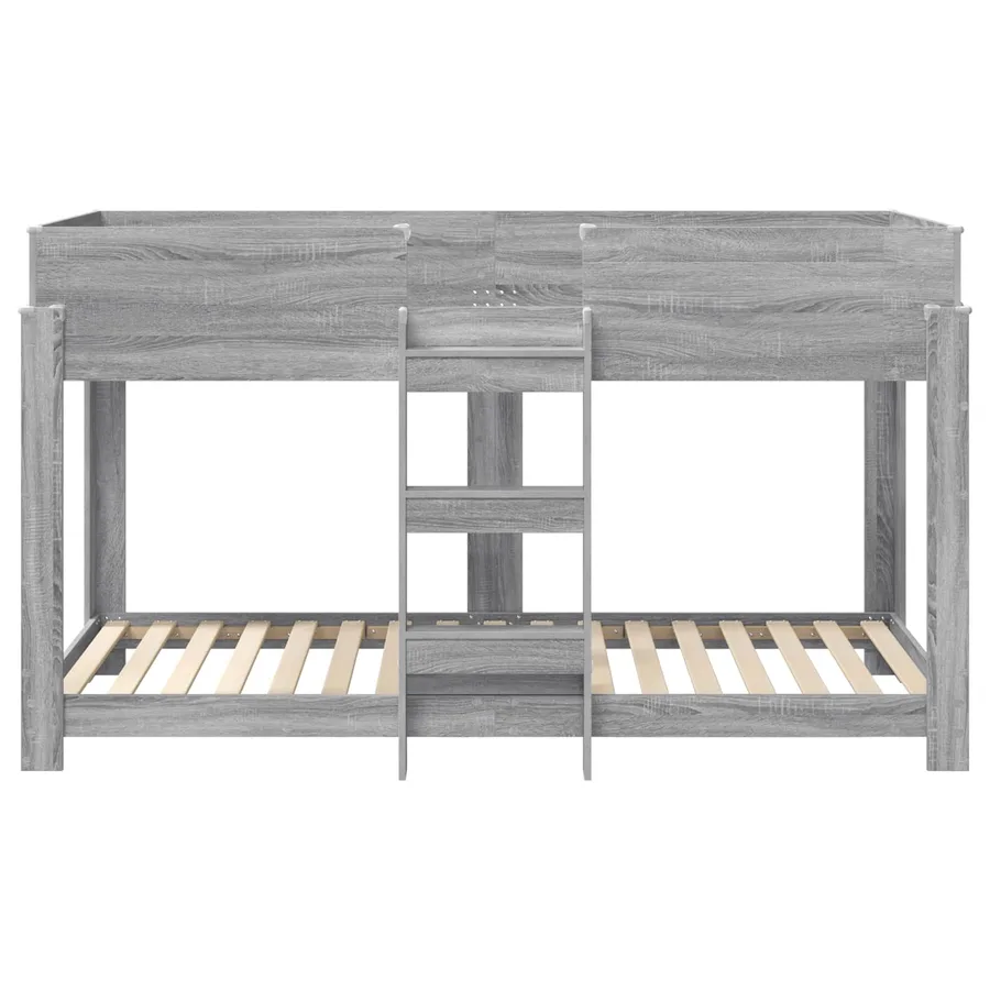 Lit Superposé pour Enfants Gris Sonoma 100 x 200 cm - 5