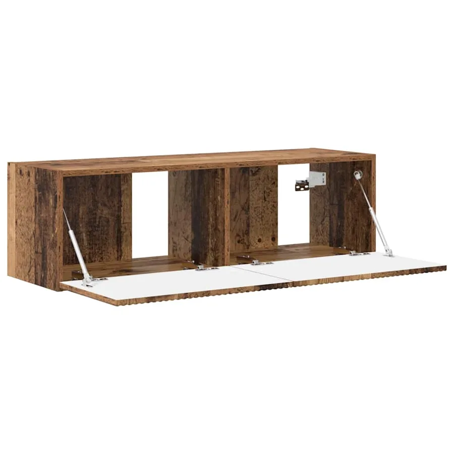 Meuble TV mural Bois Ancien 98 x 31 x 29,5 cm Bois d'ingénierie - 5