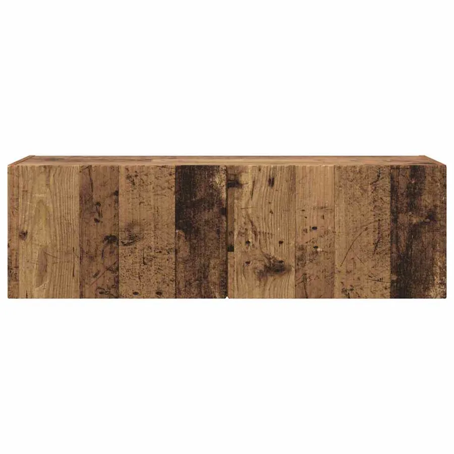 Meuble TV mural Bois Ancien 98 x 31 x 29,5 cm Bois d'ingénierie - 6