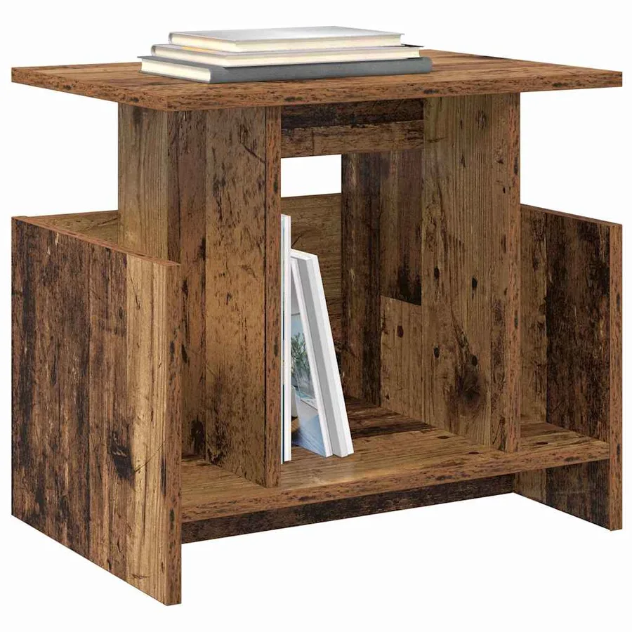 Meuble TV 2 pcs Bois ancien 50 x 35 x 45 cm Bois d'ingénierie - 3