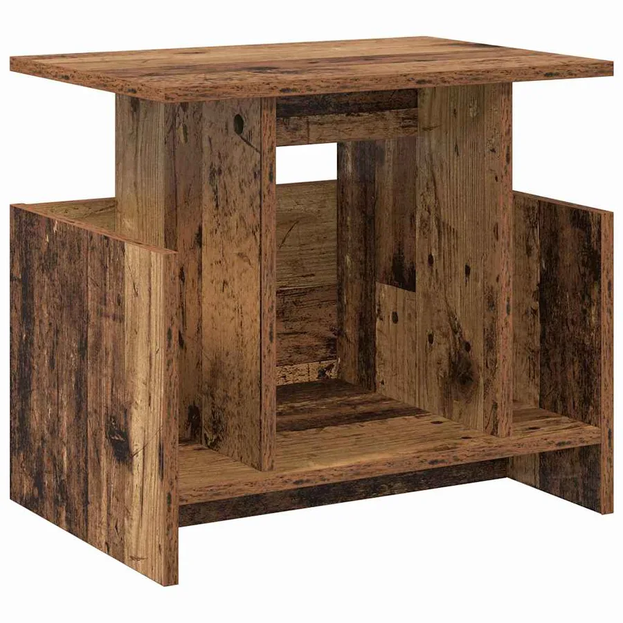 Meuble TV 2 pcs Bois ancien 50 x 35 x 45 cm Bois d'ingénierie - 6