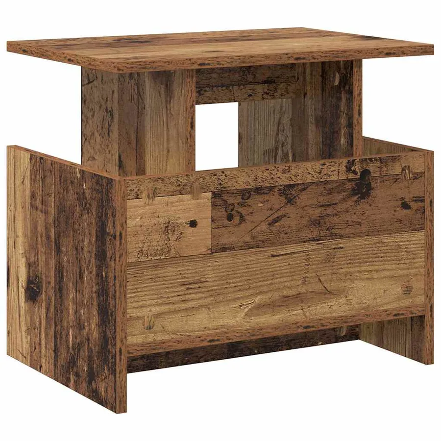 Meuble TV 2 pcs Bois ancien 50 x 35 x 45 cm Bois d'ingénierie - 9