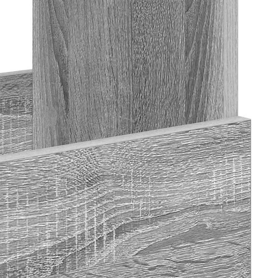 Étagère à magazines Gris Sonoma 102 x 30 x 45 cm - 8