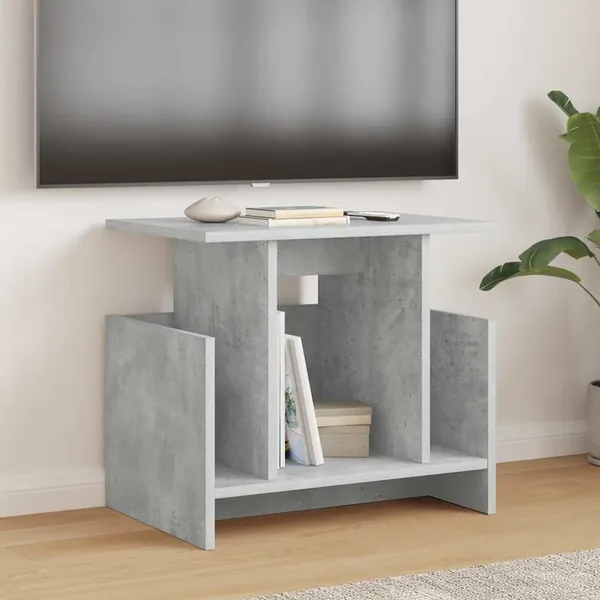 Meuble TV 2 pcs Gris béton 50 x 35 x 45 cm Bois d'ingénierie