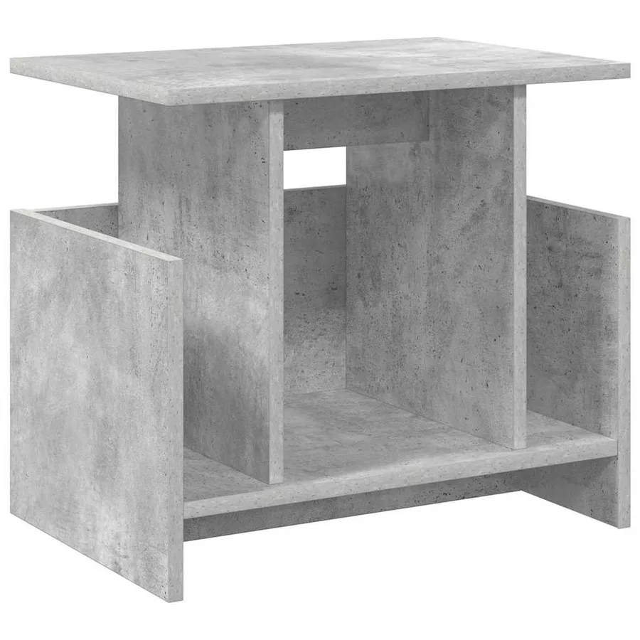 Meuble TV 2 pcs Gris béton 50 x 35 x 45 cm Bois d'ingénierie - 6
