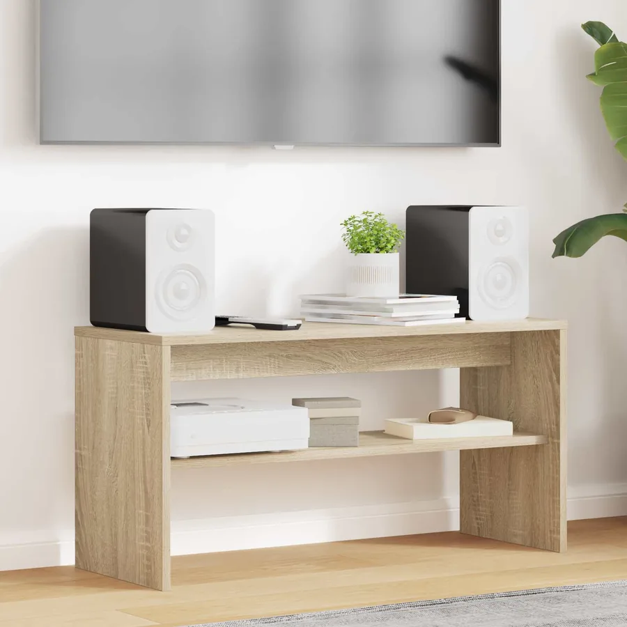 Meuble TV Chêne Sonoma 80 x 30 x 40 cm Bois d'ingénierie