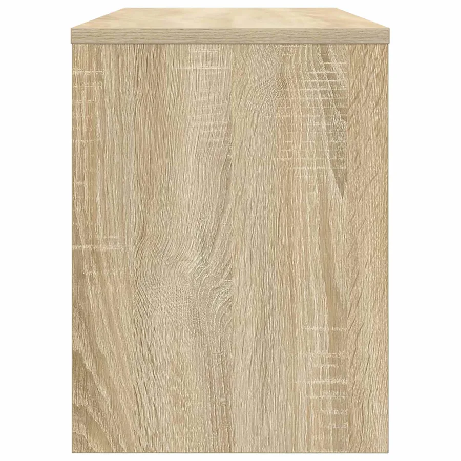 Meuble TV Chêne Sonoma 80 x 30 x 40 cm Bois d'ingénierie - 6