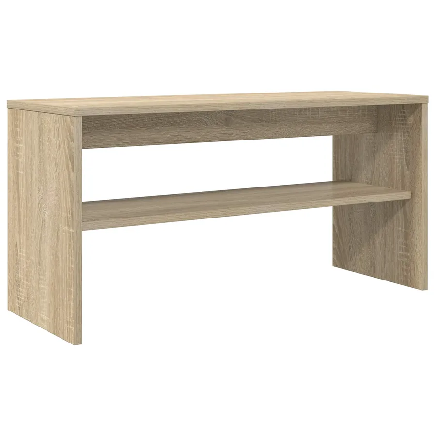 Meuble TV Chêne Sonoma 80 x 30 x 40 cm Bois d'ingénierie - 7