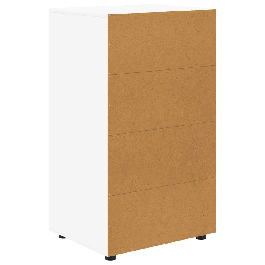 Armoires de rangement Blanc 60 x 48 x 105 cm Bois d'ingénierie - 10