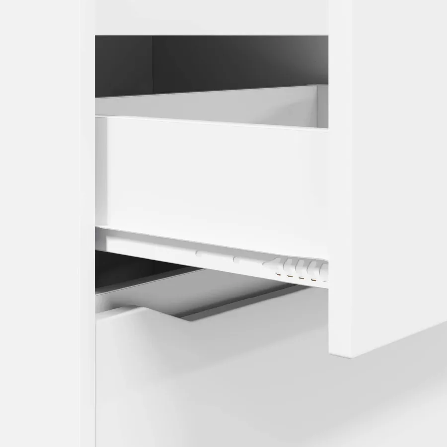 Armoires de rangement Blanc 60 x 48 x 105 cm Bois d'ingénierie - 11