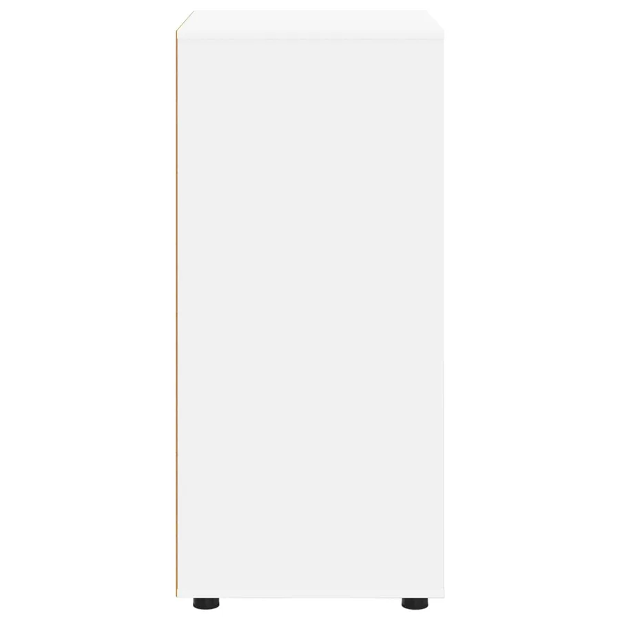 Armoires de rangement Blanc 60 x 48 x 105 cm Bois d'ingénierie - 9